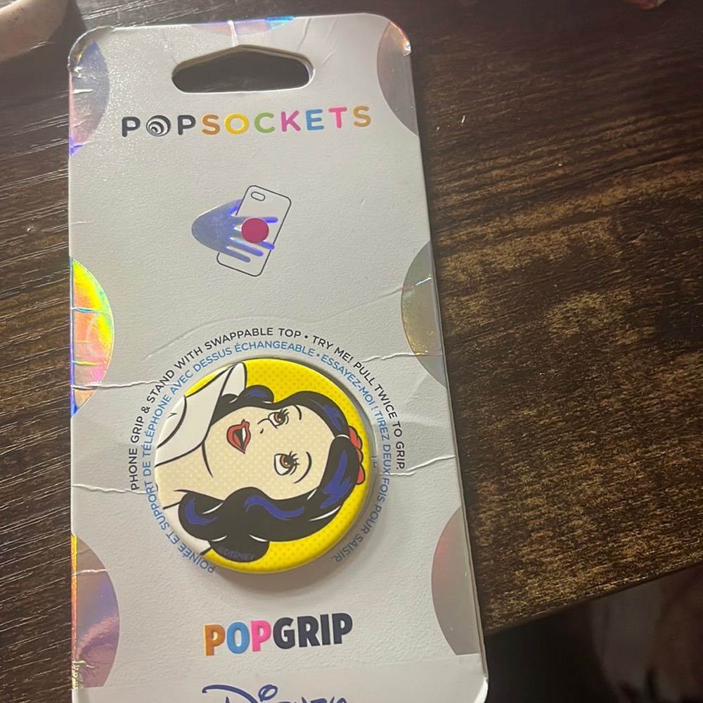 Snow White pop socket